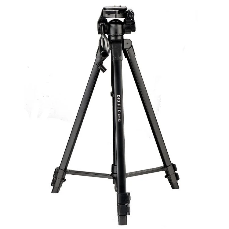 DIGIPOD TR462 62-Inch Extendable Aluminum Alloy Bracket DV Camera Holder Stand Tripod with Gimbal