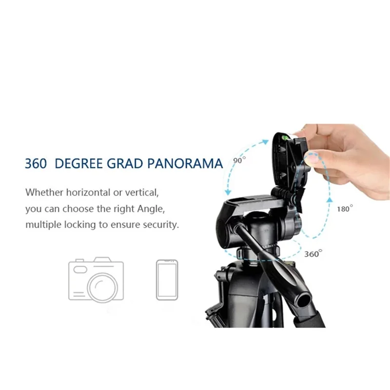 DIGIPOD TR452 53-Inch Extendable Aluminum Alloy Bracket DV Camera Holder Stand Tripod with Gimbal
