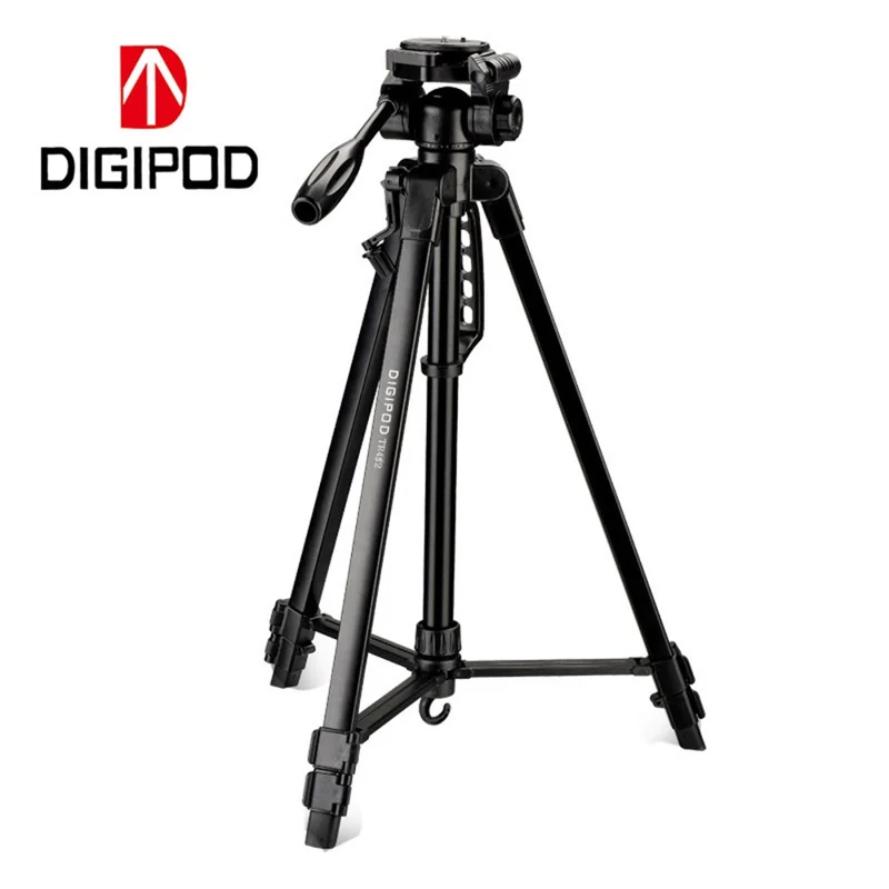 DIGIPOD TR452 53-Inch Extendable Aluminum Alloy Bracket DV Camera Holder Stand Tripod with Gimbal