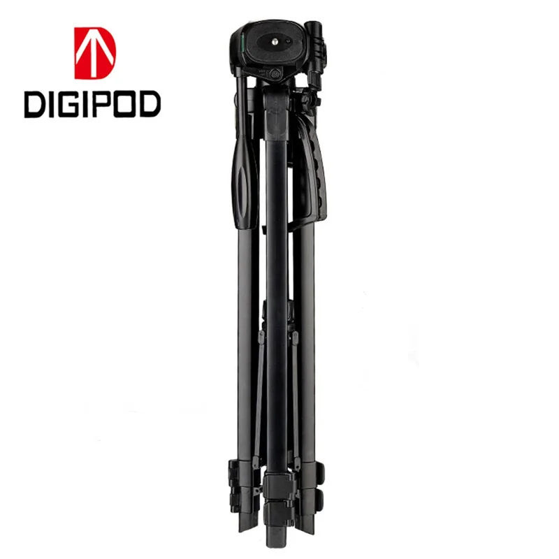 DIGIPOD TR452 53-Inch Extendable Aluminum Alloy Bracket DV Camera Holder Stand Tripod with Gimbal