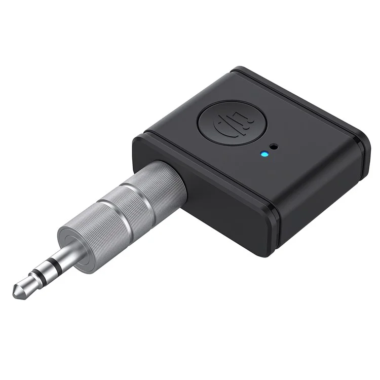 Adaptador de Áudio para Carro B1 3,5mm HiFi Sound Mãos-Livres Bluetooth 5.3 AUX Receiver