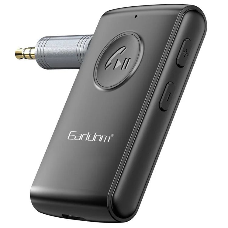 EARLDOM ET-BR02 Bluetooth 5.3 Adapter для Handsfree-вызовов, 3,5-мм AUX Аудио-приёмник для автомобильных колонок