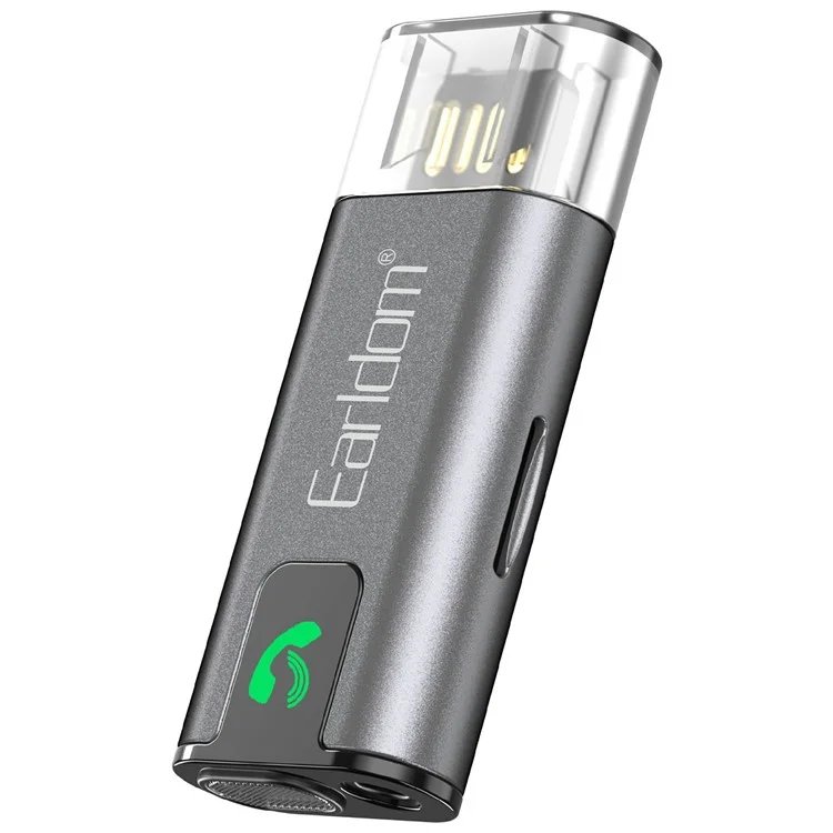EARLDOM ET-BR12 Ricevitore audio Bluetooth 5.3 AUX TF Riproduzione musicale Adattatore USB