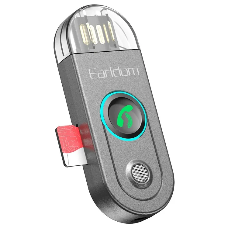 EARLDOM ET-BR13 Bluetooth-compatible 5.3 Audio Receiver 3.5mm Aux Receiver Stereo Speaker