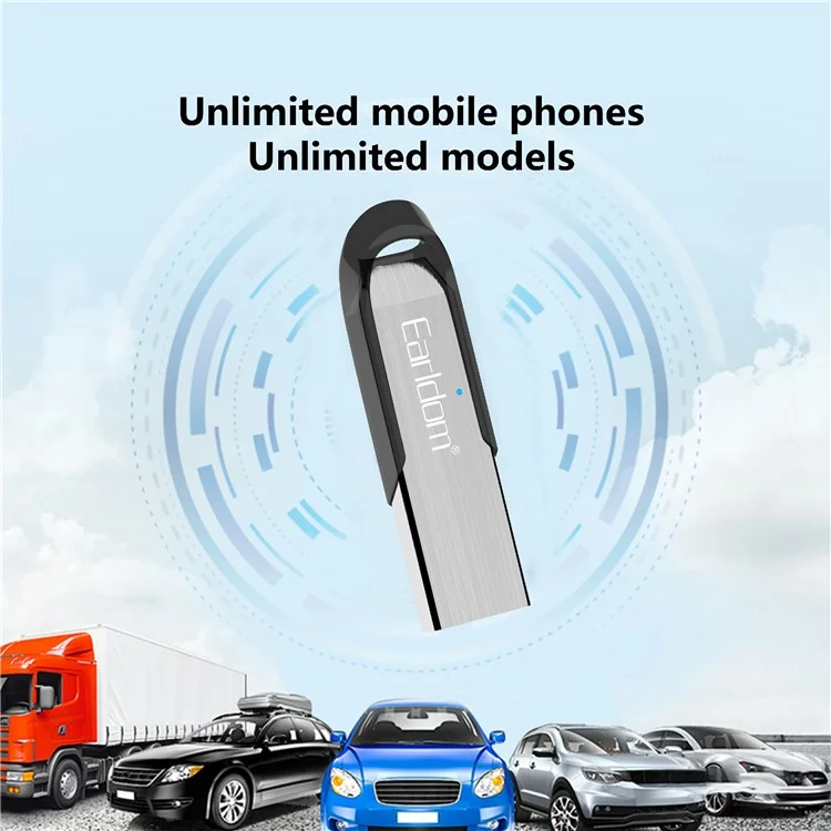 EARLDOM M73 USB Bluetooth-Adapter Wireless Audio-Receiver Car Bluetooth Music Navigation Receiver
