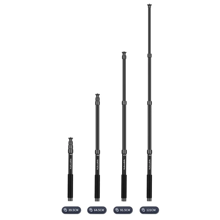 QZSD Q116 Télescopic Phone Camera Holder Selfie Stick Tripod Desktop Floor Floor Support de Streaming en Direct