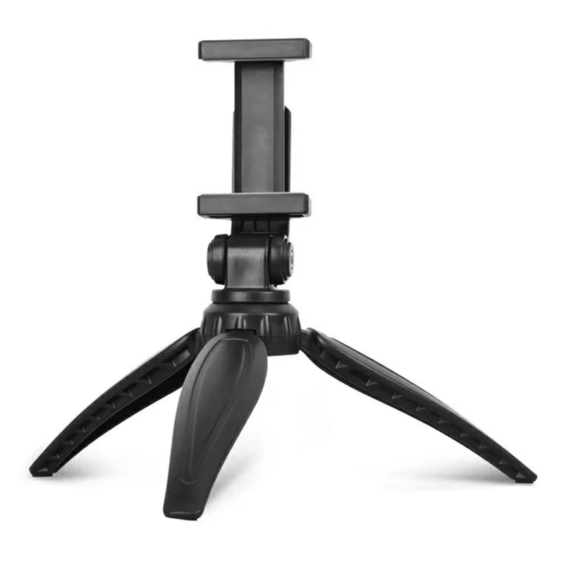 Q166i ABS Phone Holder Stand Selfie Live Streaming Desktop Tripod