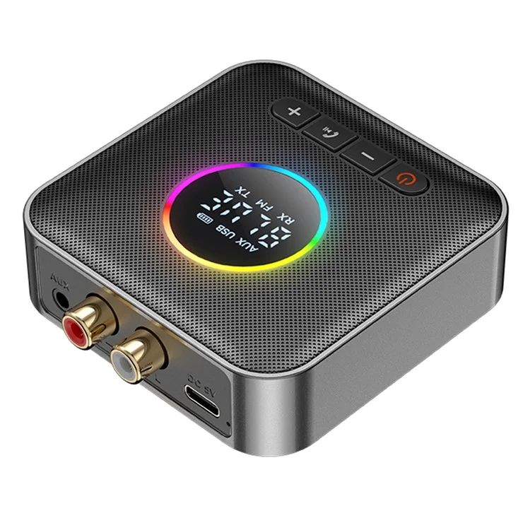 OMS-M10 Transmissor Bluetooth 5.4 Receptor de Áudio Bluetooth FM Adaptador Suporta Reprodução de Música de Unidade USB