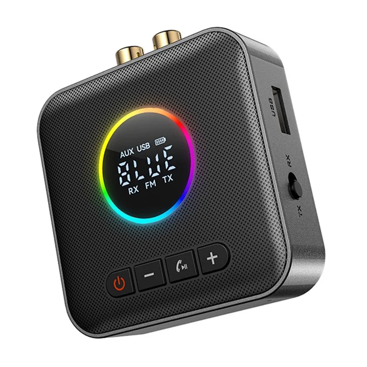 OMS-M10 Transmissor Bluetooth 5.4 Receptor de Áudio Bluetooth FM Adaptador Suporta Reprodução de Música de Unidade USB