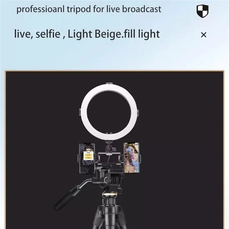 QZSD Q1750 174cm Porte-téléphone pour appareil photo reflex Support de caméra en alliage d'aluminium + ABS Trépied télescopique Live Streaming Photographie