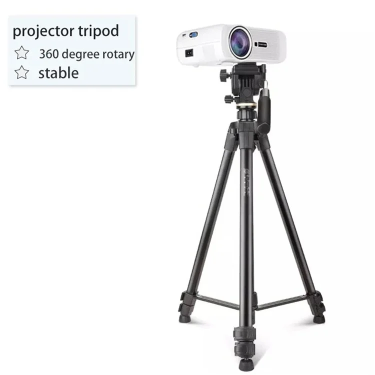 QZSD Q1750 174cm Porte-téléphone pour appareil photo reflex Support de caméra en alliage d'aluminium + ABS Trépied télescopique Live Streaming Photographie