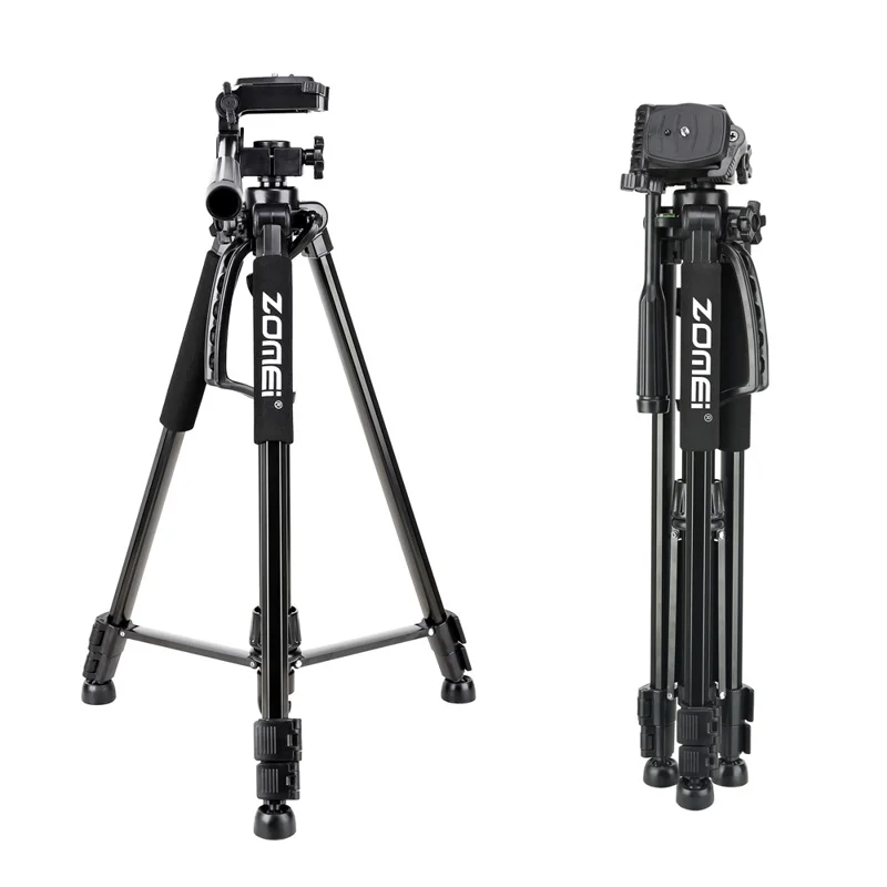 ZOMEI 1200 SLR Camera Telefoon Vloerstatief Uitschuifbaar Live Streamen Fotografie Statief