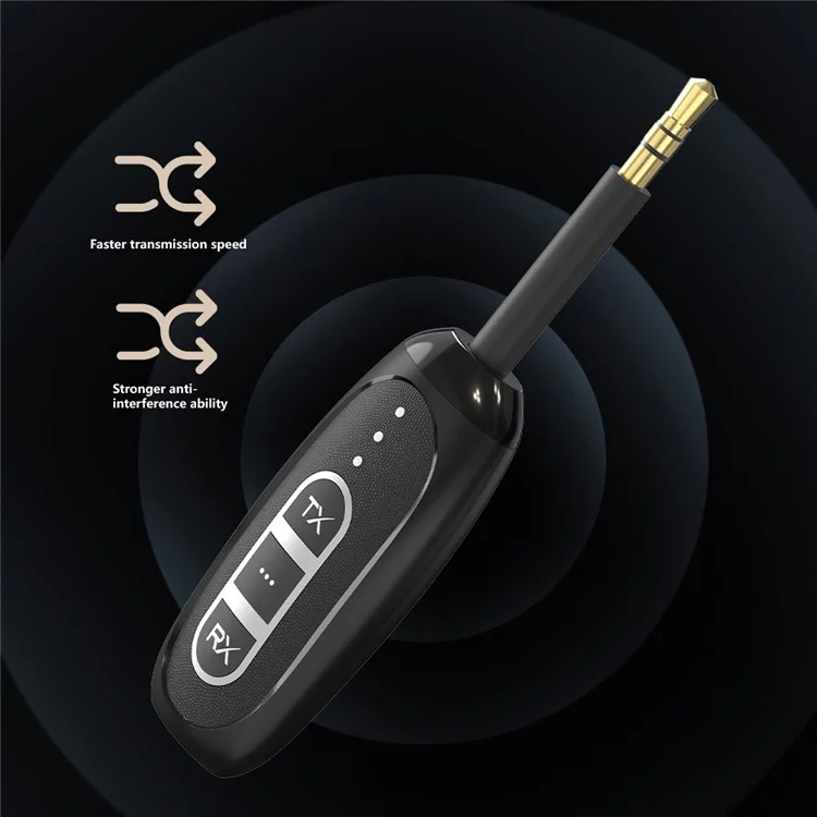 Émetteur-récepteur Bluetooth 5.4 LE515max, faible latence, adaptateur audio sans fil 3,5 mm