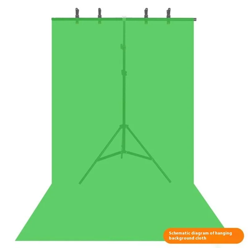 2.6 x 1.5m T-Type Stand Background Support Kit with Square Sandbag for Photography / Videography Studio