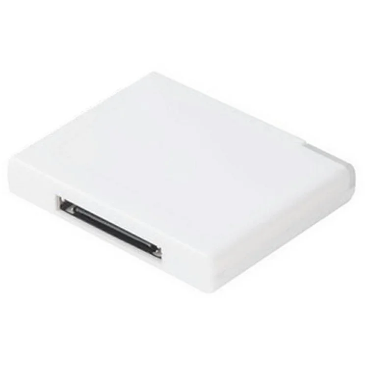 IP02 Ricevitore Audio Bluetooth Wireless con 30 Pin per iPhone / iPad Adattatore Musicale per Stazione di Aggancio - Bianco