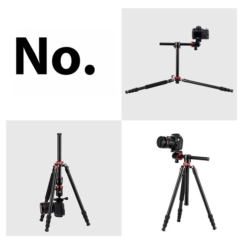 ZOMEI M8 Camera Tripod Magnesium Aluminum Alloy 4 Section DSLR Photography Support Stand