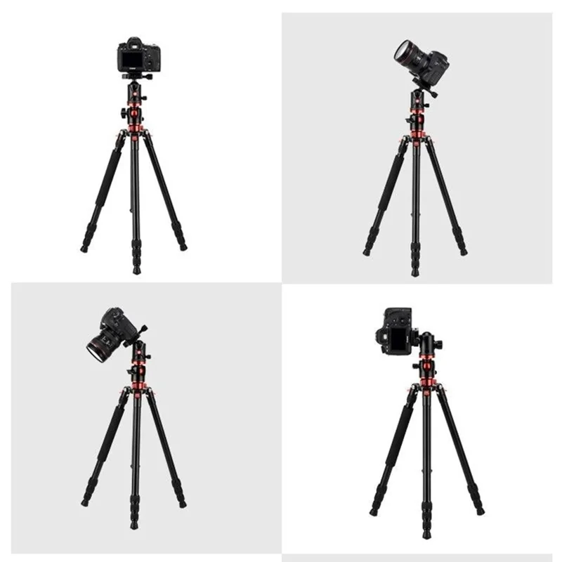 ZOMEI M8 Camera Tripod Magnesium Aluminum Alloy 4 Section DSLR Photography Support Stand