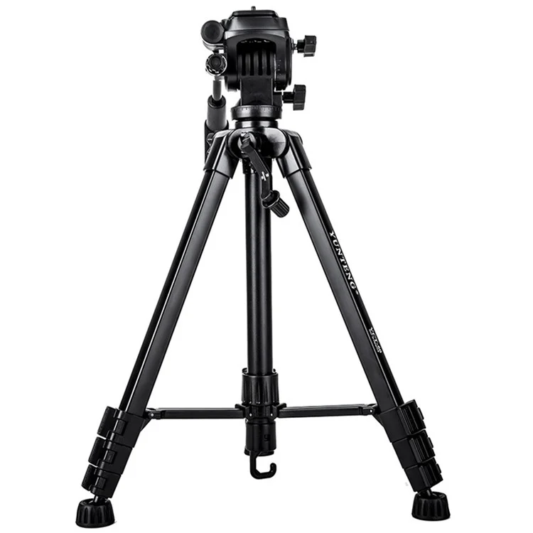 YUNTENG VCT-60 Self Portrait Live Streaming Retractable Tripod Stand for Smartphones / DSLR / Mirrorless Cameras