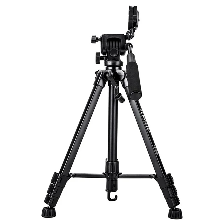 YUNTENG VCT-60 Self Portrait Live Streaming Retractable Tripod Stand for Smartphones / DSLR / Mirrorless Cameras