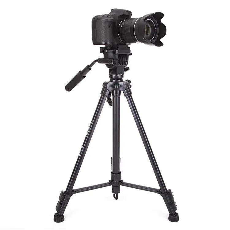 YUNTENG VCT-391RM Trípode portátil y ligero para cámaras Sony, JVC y Canon Transmisión en vivo