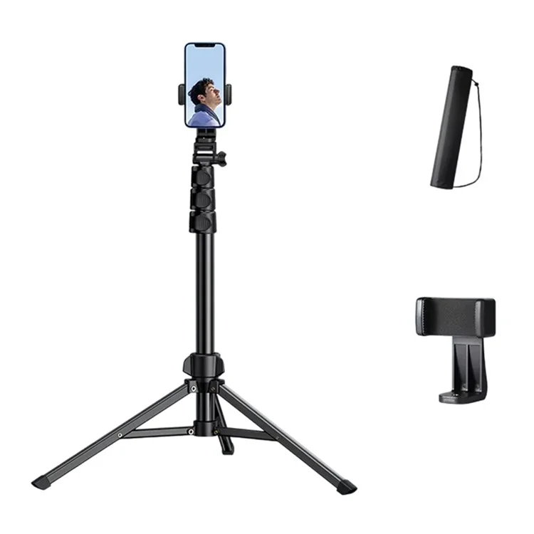 UGREEN 90235 Trípode Extensible de 1,71 m de Aleación de Aluminio Plegable para Gopro / Teléfono Móvil