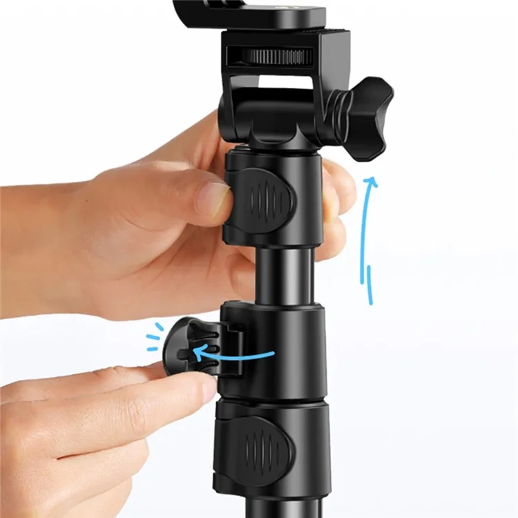 UGREEN 90235 Trípode Extensible de 1,71 m de Aleación de Aluminio Plegable para Gopro / Teléfono Móvil