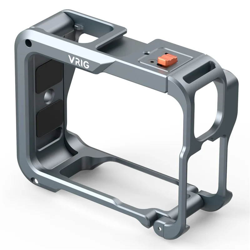 VRIG GA-06 para Insta360 Ace / Ace Pro / Ace Pro 2 Funda de Cámara de Caja Metálica con Sistema de Liberación Rápida y Protección Completa