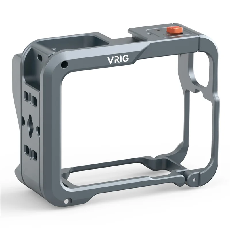 VRIG GA-06 para Insta360 Ace / Ace Pro / Ace Pro 2 Funda de Cámara de Caja Metálica con Sistema de Liberación Rápida y Protección Completa