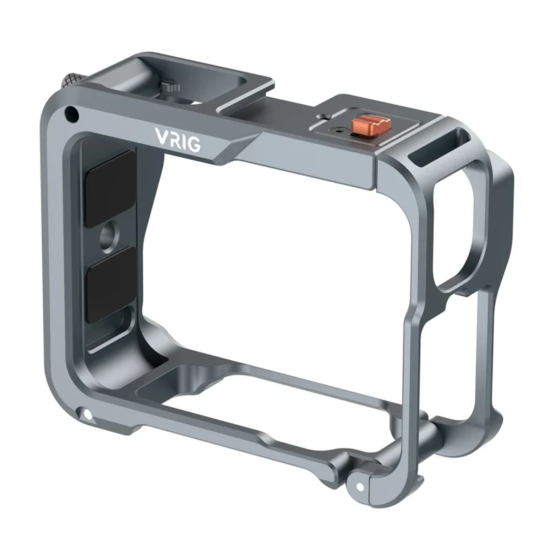 VRIG GA-06 para Insta360 Ace / Ace Pro / Ace Pro 2 Funda de Cámara de Caja Metálica con Sistema de Liberación Rápida y Protección Completa