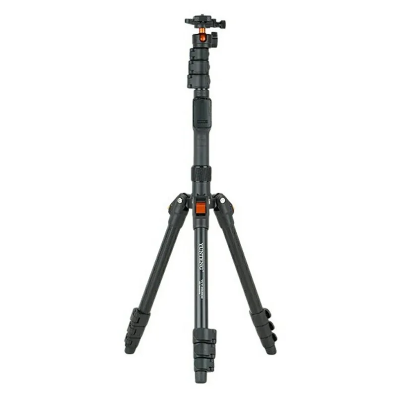 YUNTENG VCT-8068 Camera Tripod Stand with Remote, 1.98m Adjustable Phone Holder for Live Streaming