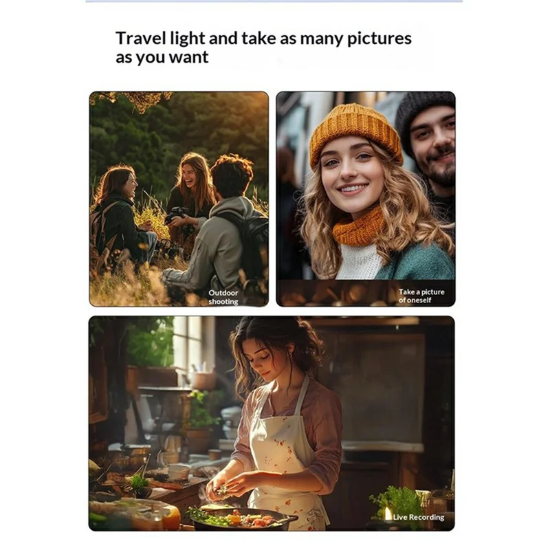 7 Sections Telescopic Tripod 1.5m Extendable Camera Stand Desktop Monopod for Live Streaming Photography - Black