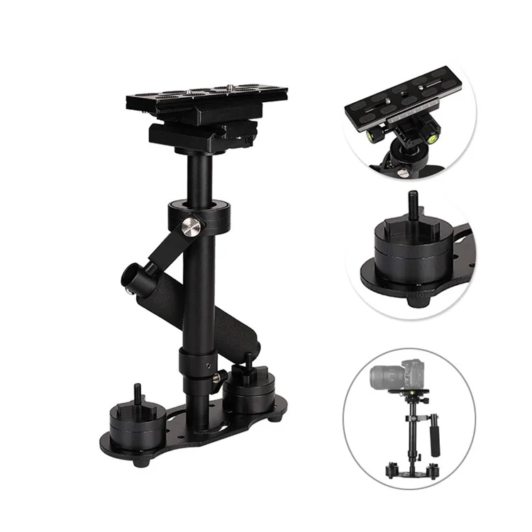 Stabilisateur à main en alliage d'aluminium S60 Photography pour Steadycam Steadicam DSLR Caméscope