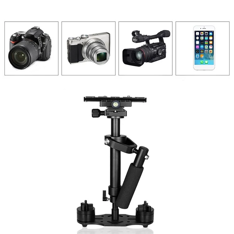 Stabilisateur à main en alliage d'aluminium S60 Photography pour Steadycam Steadicam DSLR Caméscope
