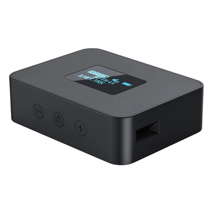 CSR LCD Display Non-destructive Optical Fiber Coaxial Bluetooth-compatible 5.0 Transmitter AptXLL HD Audio Adapter