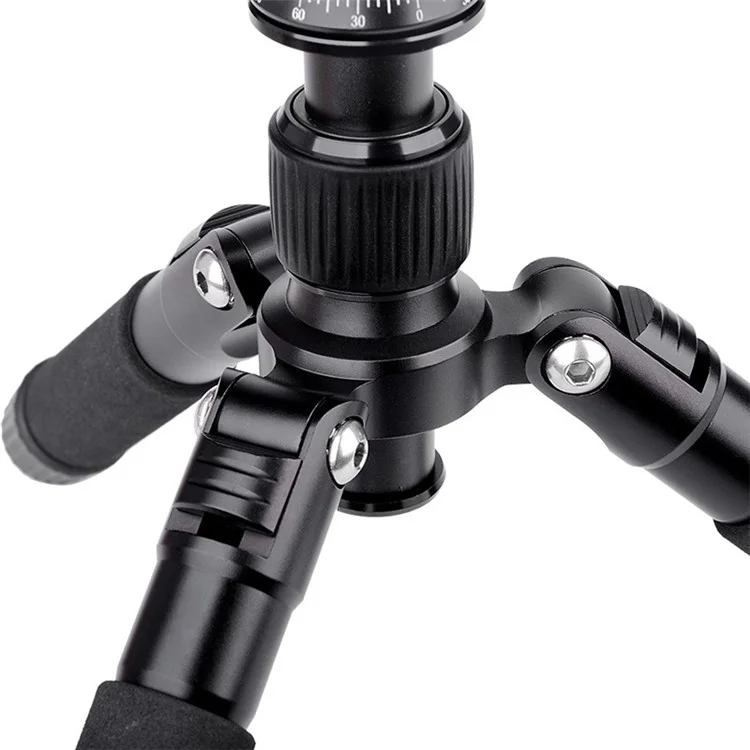 XILETU FM5S Portable Tripod Tabletop Stand with 360 Degree Ball Head for DSLR Camera and Smartphone