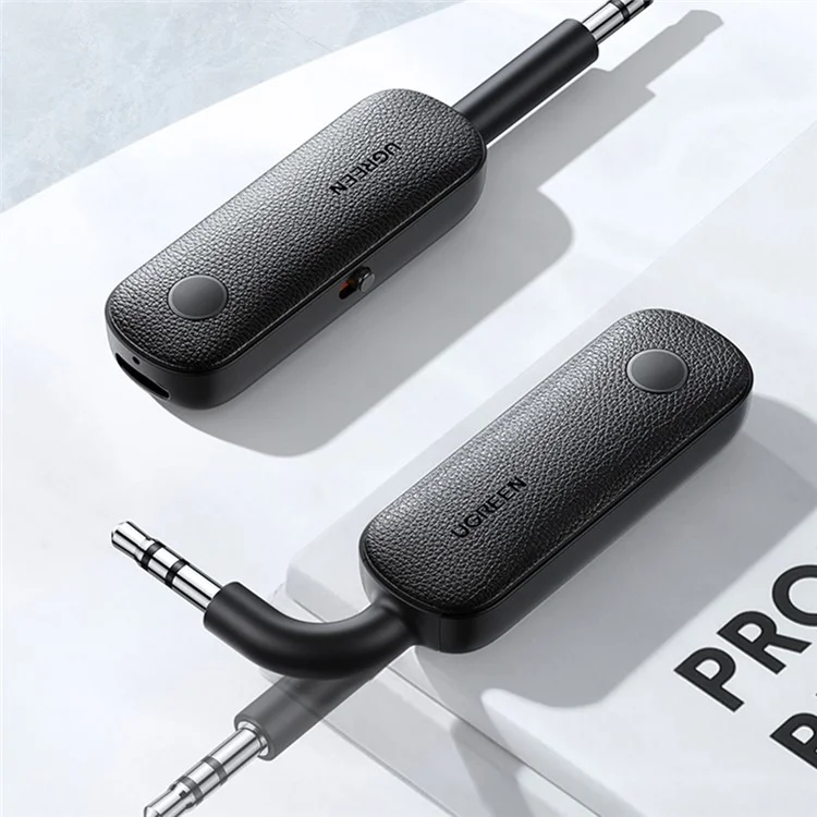 UGREEN 2-in-1 Bluetooth-compatible 5.0 Transmitter Receiver 3.5mm Stereo AUX Adapter for Earphones TV Car Audio