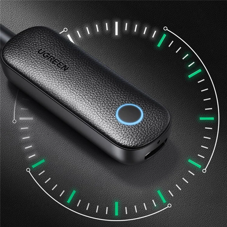 UGREEN 2-in-1 Bluetooth-compatible 5.0 Transmitter Receiver 3.5mm Stereo AUX Adapter for Earphones TV Car Audio