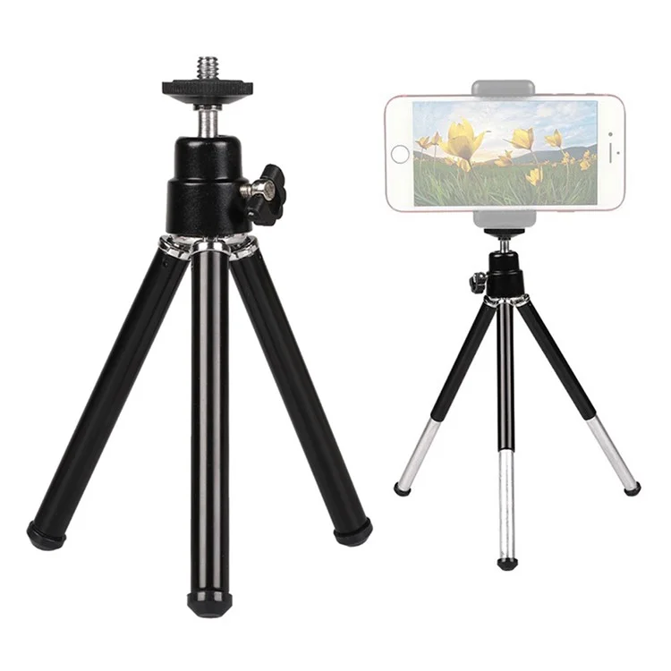 Metal Quick Release Tripod Mount Einstellbare Mobilfunkkamera -kamerahalter Mit Schraubenadapter (kein Telefonclip)