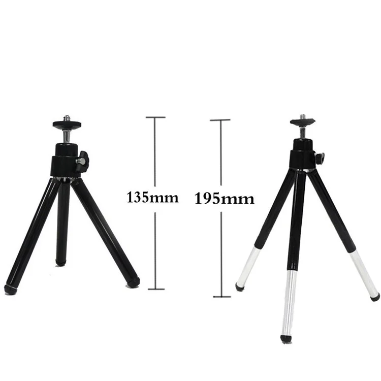 Metal Quick Release Tripod Mount Einstellbare Mobilfunkkamera -kamerahalter Mit Schraubenadapter (kein Telefonclip)