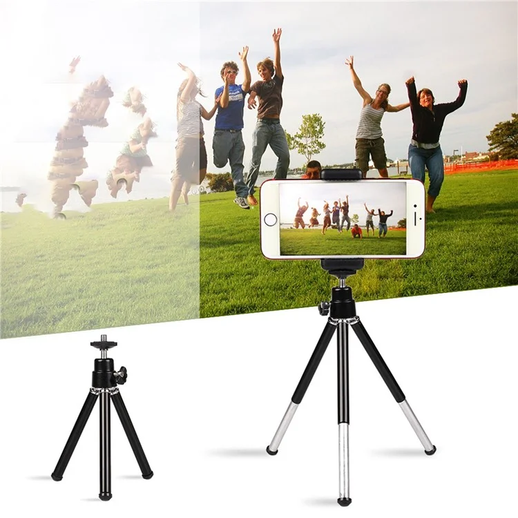 Metal Quick Release Tripod Mount Einstellbare Mobilfunkkamera -kamerahalter Mit Schraubenadapter (kein Telefonclip)