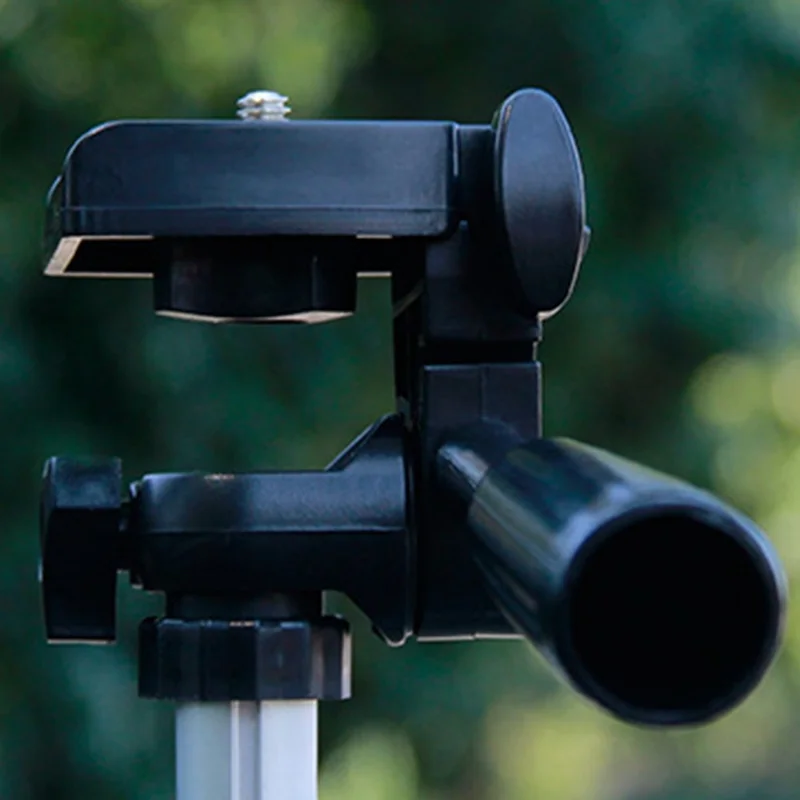 130cm Outdoor Photography Tripod Portable Telescopic Aluminum Alloy Tripod Camera Phone Live Streaming Stand