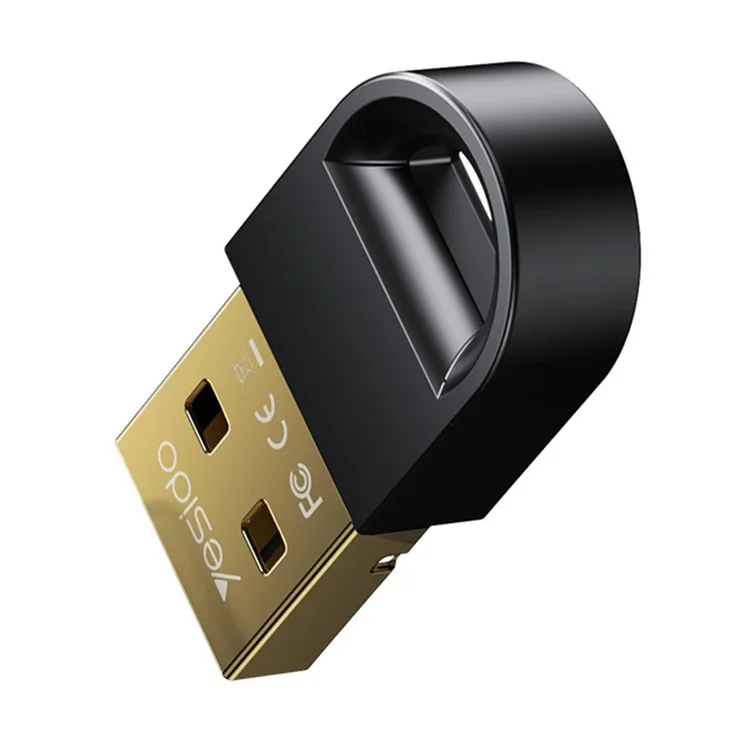 YESIDO YAU34 2.4G Trasmettitore Bluetooth Wireless Adattatore Dongle per Telefono, TV, Computer, Laptop, Auto