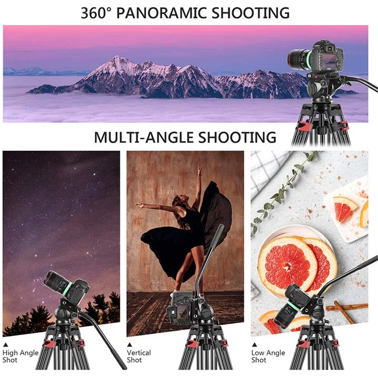 NEEWER NW3500 für Canon / Nikon / Sony Kamera Gimbal Quick Release Platte Aluminiumlegierung Stativständer