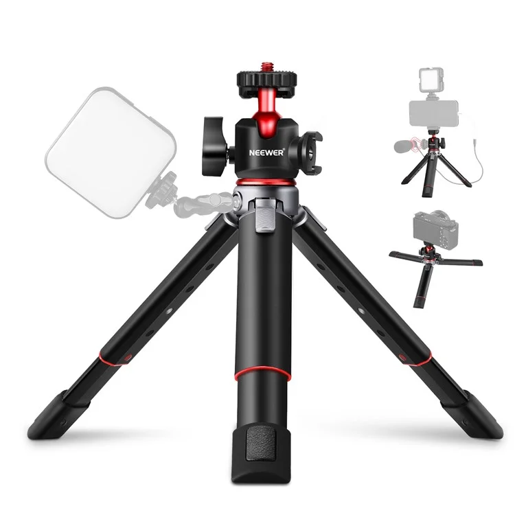 Trépied appareil photo pliable en alliage d'aluminium NEEWER NW-991 pour diffusion en direct et Vlogging