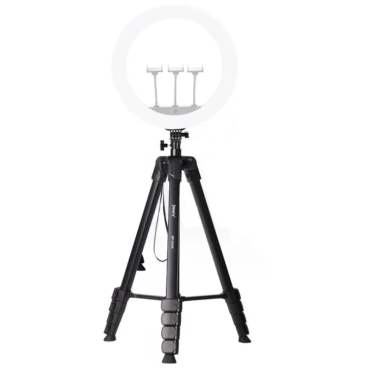 JMARY KP2208 1,7m Suporte de Tripé para Luz de Preenchimento de Câmera para Transmissão ao Vivo, Fotografia Suporte de Chão de Metal para Celular