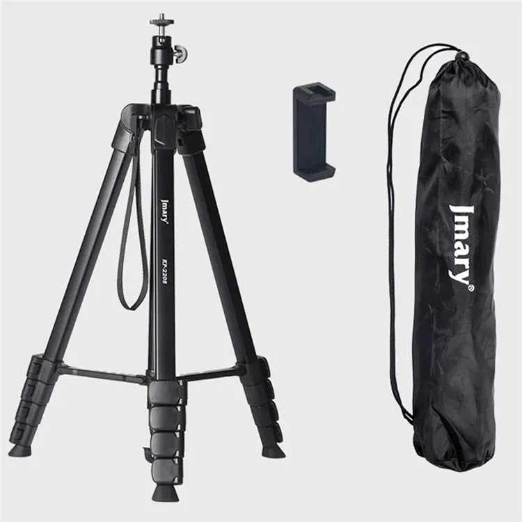 JMARY KP2208 1,7m Suporte de Tripé para Luz de Preenchimento de Câmera para Transmissão ao Vivo, Fotografia Suporte de Chão de Metal para Celular