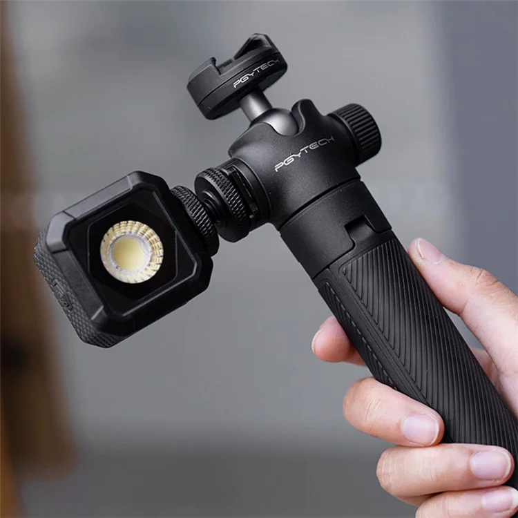 PGYTECH P-GM-218 CapLock Sports Camera Tripod Stand Retractable Selfie Stick Universal Adjustable Ball Head Phone Holder