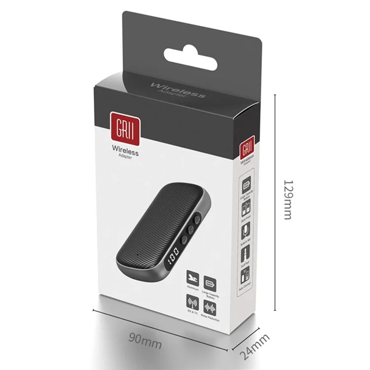 GR11-GT Wireless Bluetooth 5.2 Adapter Audio Receiver / Transmitter mit Qualcomm-Chip