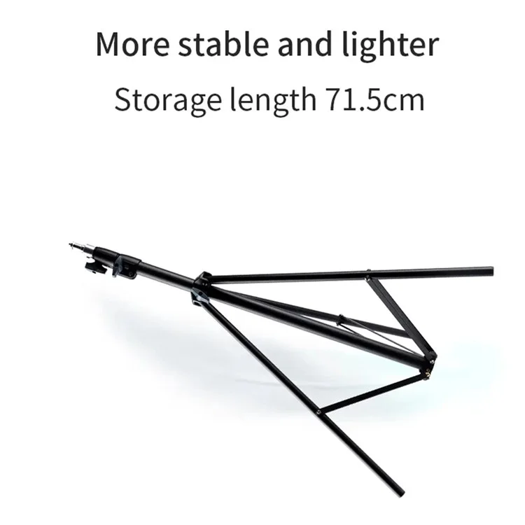 JMARY MT-75 Portable Photography Lightweight Tripod SPCC Steel Telescopic Camera Phone Stand