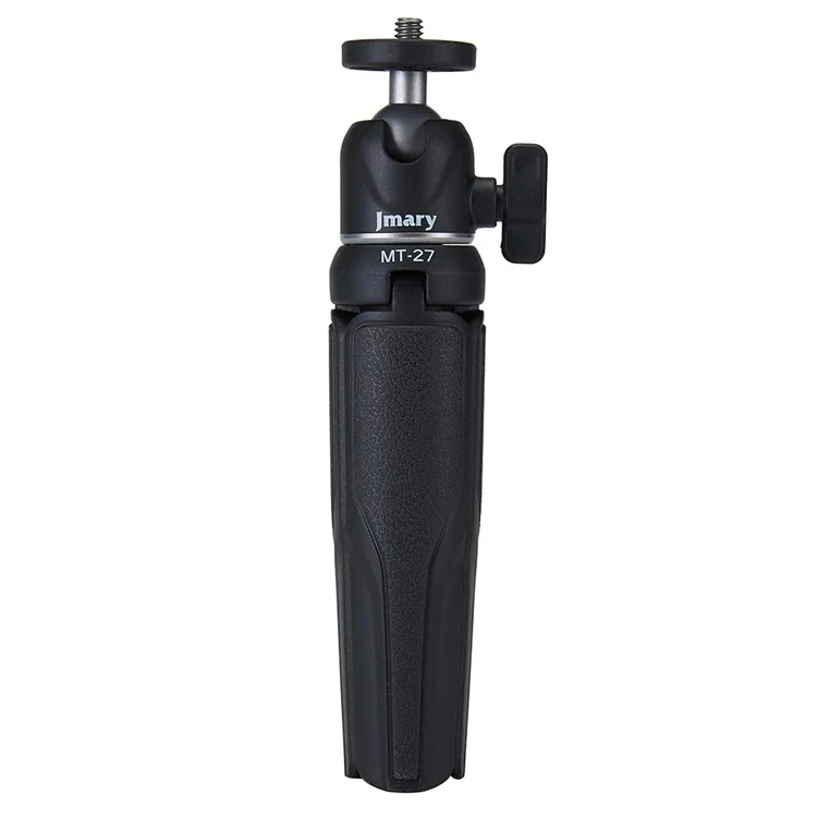 JMARY MT-27 3 Sections Adjustable Portable Live Streaming Desktop Tripod + Phone Holder